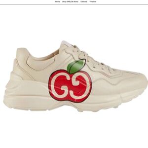 Gucci Wmns Rhyton 'GG Apple - Ivory'